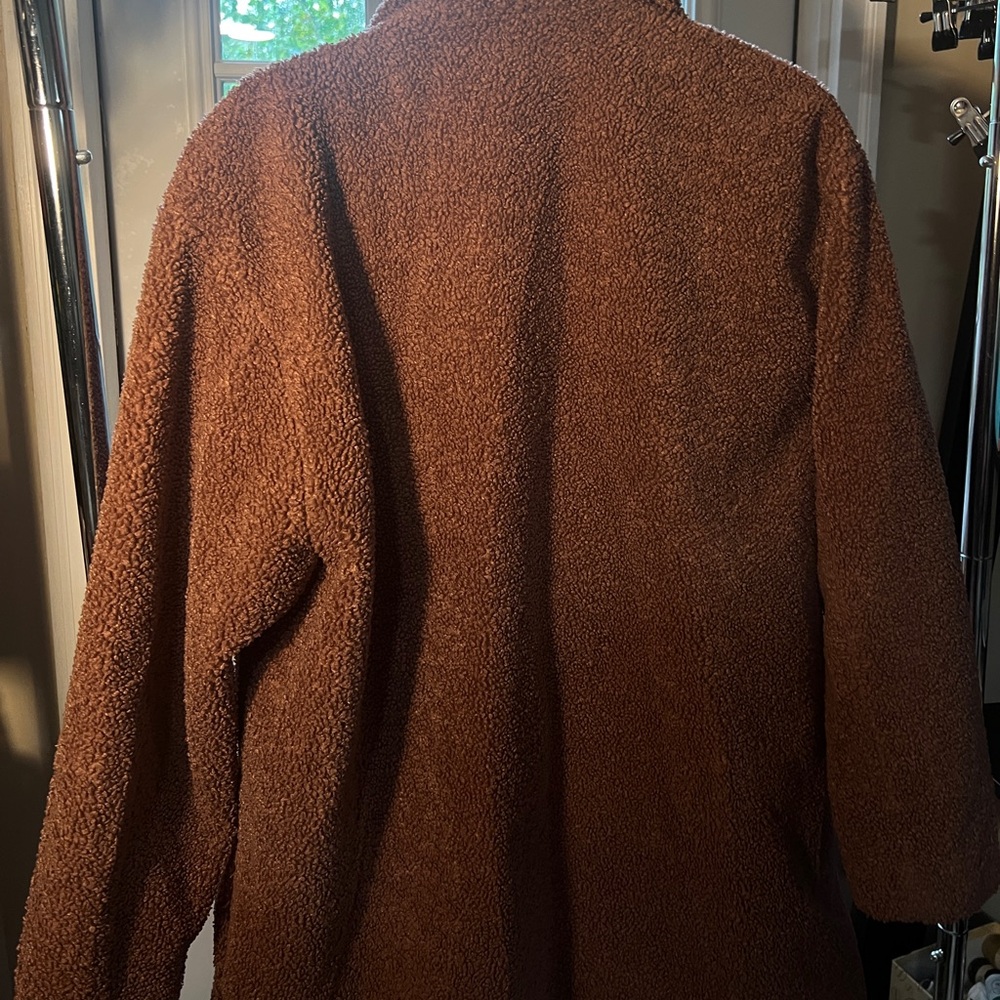Pink fleece coat - Picture 5 of 5